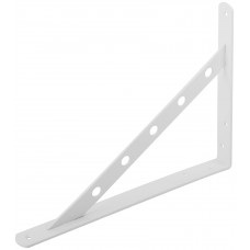 Уголок-кронштейн усиленный белый 300х225 мм (66107)