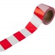 Лента сигнальная 75 мм, 200 м, красно-белая ЗУБР 12240-75-200