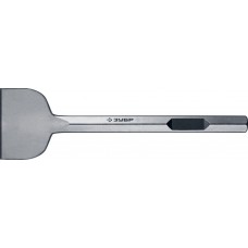 Зубило лопаточное 125 x 400 мм HEX 28 ЗУБР БУРАН 29372-125-400