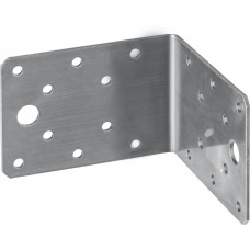 Крепежный уголок нержавеющий НКУ-2.0, 65 x 90 x 90 x 2 мм ЗУБР Профессионал 310526-65