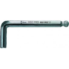 Г-образный ключ 2.5 x 63 мм хром серия 950 PKS Wera WE-133152