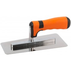 Кельма нержавеющая, венецианская форма, 2К ручка, 200 х 80 мм (30-2020)