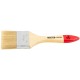 Кисть флейцевая, натур. щетина, 55% топс, лакиров.ручка, ширина 60 мм (30-0014)