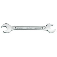 Ключ гаечный рожковый двусторонний 32x36 мм, Cr-V, хром, DIN 3110, HEYCO HE-50800323680