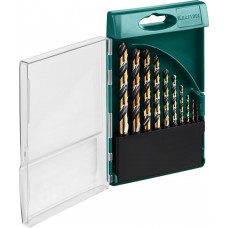 Набор сверл по металлу COBALT-8, 10 шт, (1–10 мм), сталь М42, HSS-Co(8%) KRAFTOOL 29656-H10