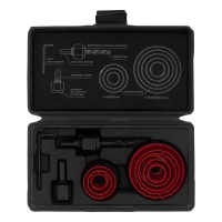 Набор кольцевых пил по дереву, 19-64 мм, 11 предметов Matrix (70473)