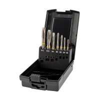 Набор метчиков машинных YELLOW RING HSS-E, DIN 371/376, Тип B, 7 пр., M3 -M12 (ZA-05112)