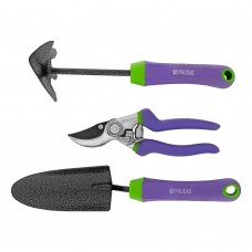 Набор садового инструмента, обрезиненные эргономичные рукоятки, 3 предмета, Era, Palisad (62903)