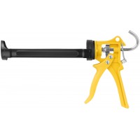 Пистолет для герметика 225 мм полукорпусной усиленный, полиамидная ручка, Профи (14237)