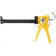Пистолет для герметика 225 мм полукорпусной усиленный, полиамидная ручка, Профи (14237)