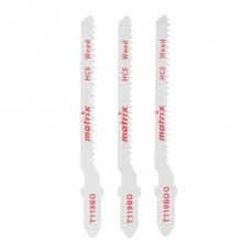 Полотна для электролобзика по дереву, 3 шт, T119BO, 50 x 2 мм, HCS, фигур. рез Matrix