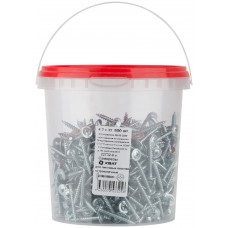 Саморезы для листовых пластин, остроконечные 4,2 х 32 (фасовка Ведро 500 шт) (22732-6В)