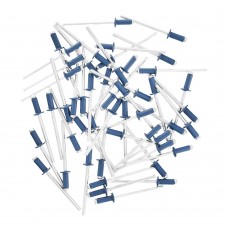 Заклепки 3.2 х 8 мм RAL 5005, синий, 50 шт Matrix (40676)