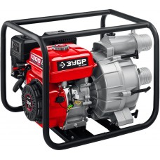 Мотопомпа бензиновая для грязной воды 1300 л/мин ЗУБР МПГ-1300