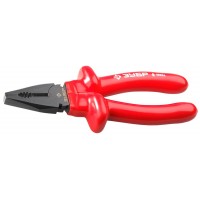 Диэлектрические комбинированные плоскогубцы 180 мм ЗУБР Электрик 2214-1-18
