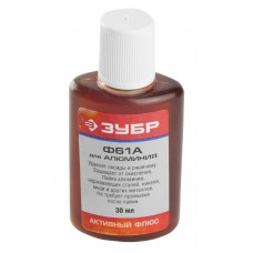 Флюс активный ФТКА (Ф61А) 30 мл ЗУБР 55493-030