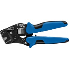 Пресс-клещи торцевые мультидиапазонные с квадратным профилем 0.25 - 16 мм2 ЗУБР ПКТ-16-4 Профессионал 22694