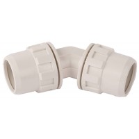 Соединитель угловой ШиреФит штуцер с гайкой - штуцер с гайкой 45°, 32 мм ЗУБР 51491-32