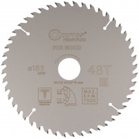 Диск пильный по дереву с тефлоновым покрытием 48Т, CUTOP Profi plus, 185 х 1,3/2,0 х 30/25,4/20/16 мм (75-18548Т)