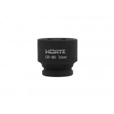 Головка торцевая сменная ударная 6-гранная (Cr-Mo) 36 1/2 L=46 мм HORTZ