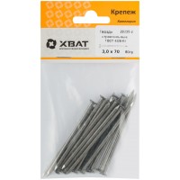 Гвозди строительные ГОСТ 4028-63 3,0х70 (фасовка 80 гр.) (29235-2)
