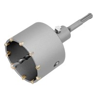 Коронка по бетону в сборе, М22 х 80 мм, SDS Plus Сибртех (703327)