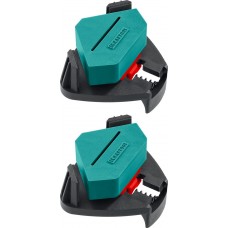 Пружинный угловой зажим CCS, два диапазона зажима 10–22/22–40 мм, 2 шт KRAFTOOL 32205