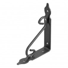 Кронштейн декоративный, 145 х 110 х 25 х 3 мм, темно-серый Сибртех (94060)