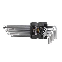 Набор шестигранных ключей с шаром КШ-9 (КВТ) 78368