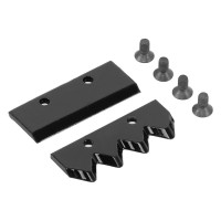 Нож шнека для грунта ER-200, диаметр 200 мм, комплект 2 шт Denzel (56017)