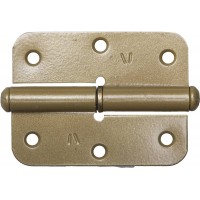 Петля карточная ПН-85 левая 85 x 41 x 2.5 мм, цвет золотой металлик 37643-85L