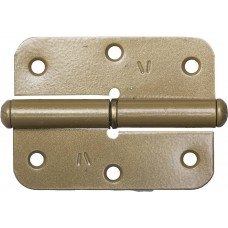 Петля карточная ПН-85 левая 85 x 41 x 2.5 мм, цвет золотой металлик 37643-85L