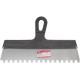 Шпатель фасадный нержавеющий зубчатый 350 мм / зуб 10 мм (06615)