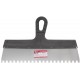 Шпатель фасадный нержавеющий зубчатый 350 мм / зуб 8 мм (06614)
