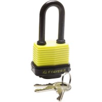 Замок навесной 50 мм, всепогодный, удлиненная дужка STAYER 37141-40