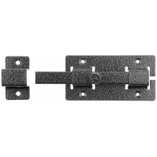 Задвижка накладная для дверей усиленная квадратный засов цвет серебро ЗД-06 60х115 мм 37786-6  