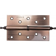 Петля карточная разъёмная правая 125?75?2.5 мм цвет старая медь AC 2 шт ЗУБР 37605-125-6R