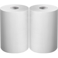 Бумага протирочная 20?25 см, 2-х слойная, в рулоне, 400 листов, 2 рулона ЗУБР Профессионал 12822-20