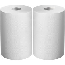 Бумага протирочная 20?25 см, 2-х слойная, в рулоне, 400 листов, 2 рулона ЗУБР Профессионал 12822-20