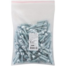 Болт головка - внутренний 6-гранник 8х25 мм DIN 912 100 шт 27616-0