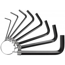 Ключи шестигранные HEX на кольце 8 шт.( 2-10 мм )