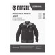 Куртка профессиональная рабочая, 65% полиэстер 35% хлопок, XXL Denzel (90380)