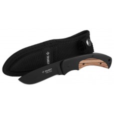 Нож с фиксированным лезвием 90 мм 215 мм ЗУБР Хантер 47740