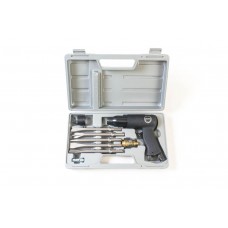 Пневматический молоток в комплекте с зубилами в кейсе 10 пр., Licota, PAH-20002HK
