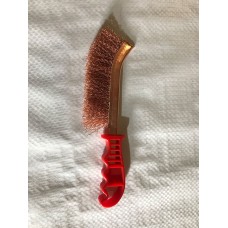 Щетка по металлу омедненная