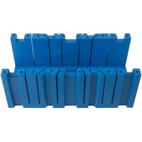 Стусло пластиковое без пилы синее 350 х 120 х 110 мм Профи (41258)