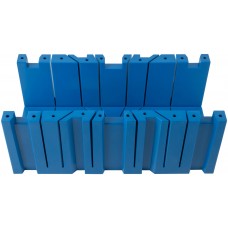 Стусло пластиковое без пилы синее 350 х 120 х 110 мм Профи (41258)