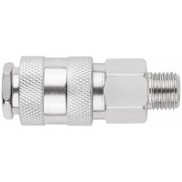 Адаптер быстросъемный с запорным клапаном с внешней резьбой 1/4