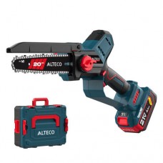 Бесщеточная аккумуляторная цепная мини-пила CMC 21-20 BL (1x4A•h PowerMGT) ALTECO, шт (98651)