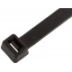 Хомуты нейлоновые для проводов, черные 100 шт., 7,6х300 мм (60361)